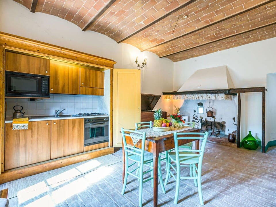 Furniture, Cabinetry, Countertop, Table, Wood, Kitchen, Chair, Interior Design, Wood Stain, Floor