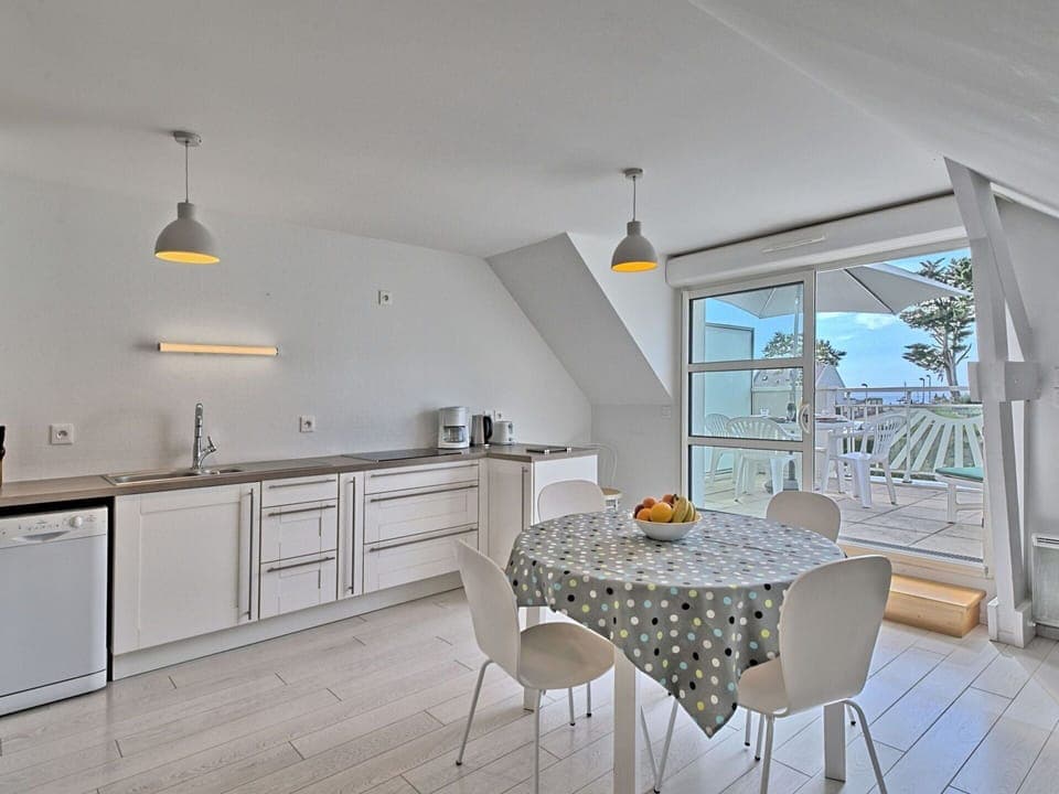 Table, Furniture, Cabinetry, Countertop, Chair, Sink, Wood, Kitchen, Interior Design