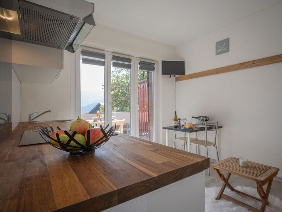 Table, Furniture, Property, Countertop, Cabinetry, Food, Wood, Kitchen, Building, Interior Design