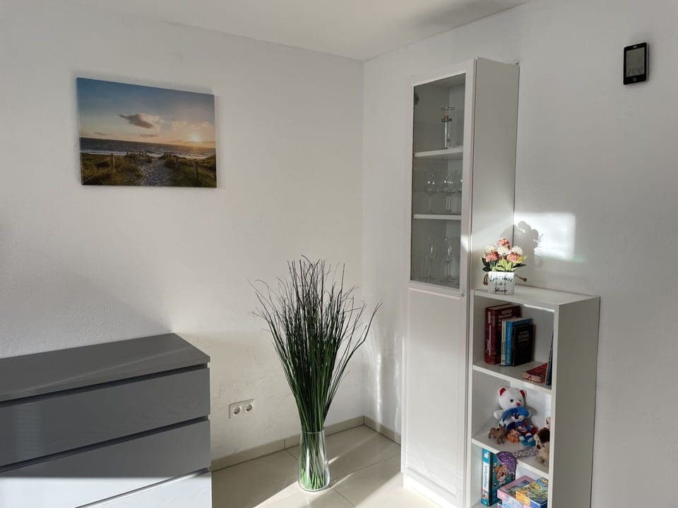 Furniture, Property, Plant, Wood, Shelving, Living Room, Interior Design, Lighting, Flowerpot, Shelf