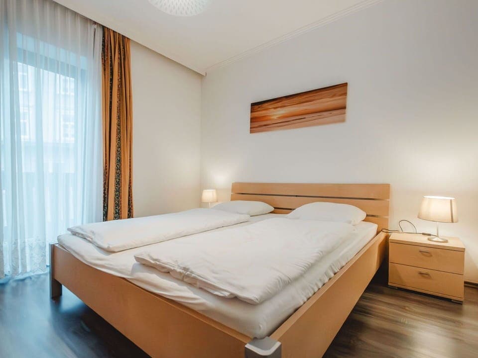 Furniture, Property, Comfort, Building, Wood, Floor, Curtain, Bed Frame, Flooring