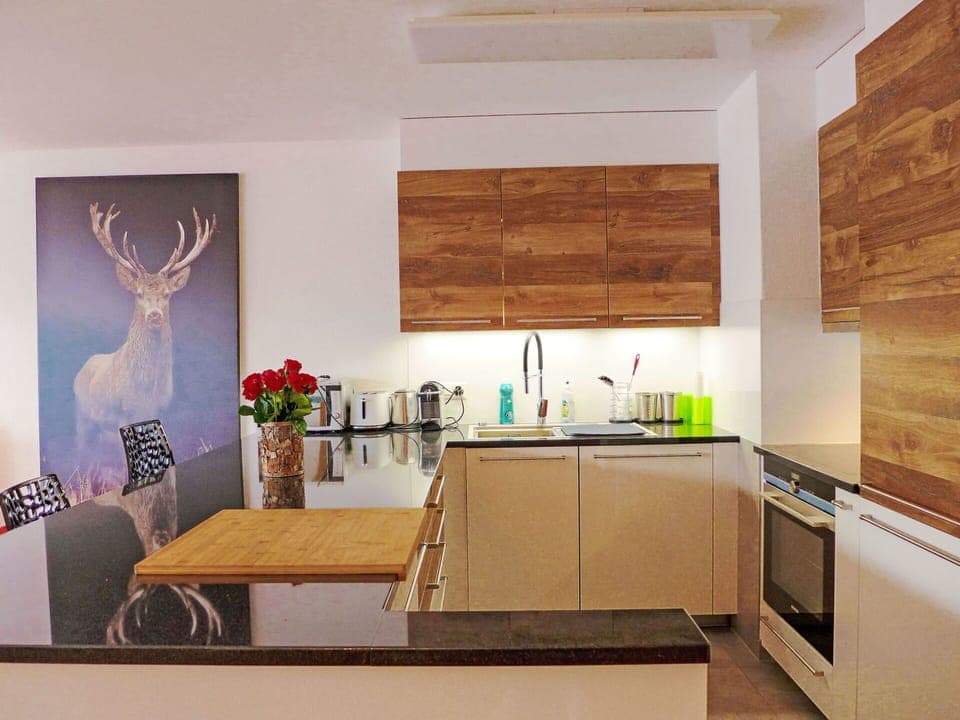 Cabinetry, Countertop, Property, Tap, Sink, Kitchen Sink, Wood, Kitchen, Interior Design, Flooring