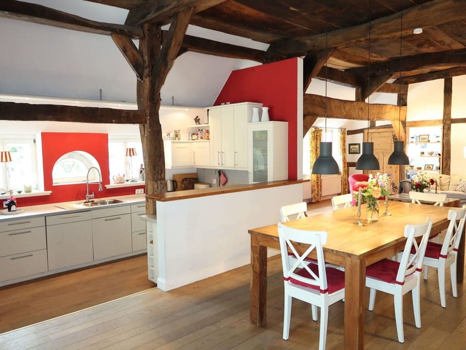 Furniture, Property, Cabinetry, Table, Wood, Chair, Interior Design, Architecture, Kitchen, Countertop