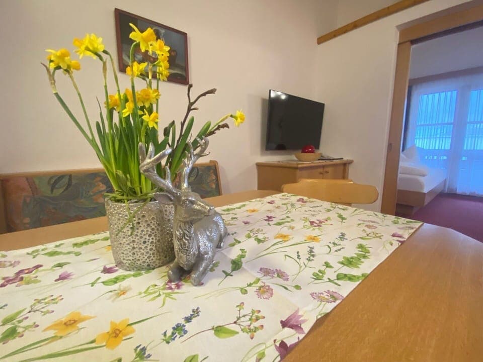 Flower, Plant, Table, Furniture, Flowerpot, Window, Comfort, Houseplant, Wood, Television