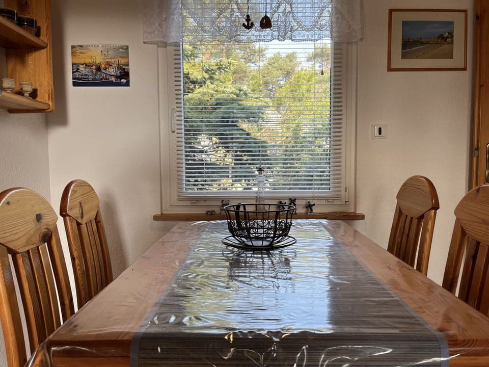 Table, Furniture, Property, Chair, White, Green, Wood, Interior Design, Lighting, Building