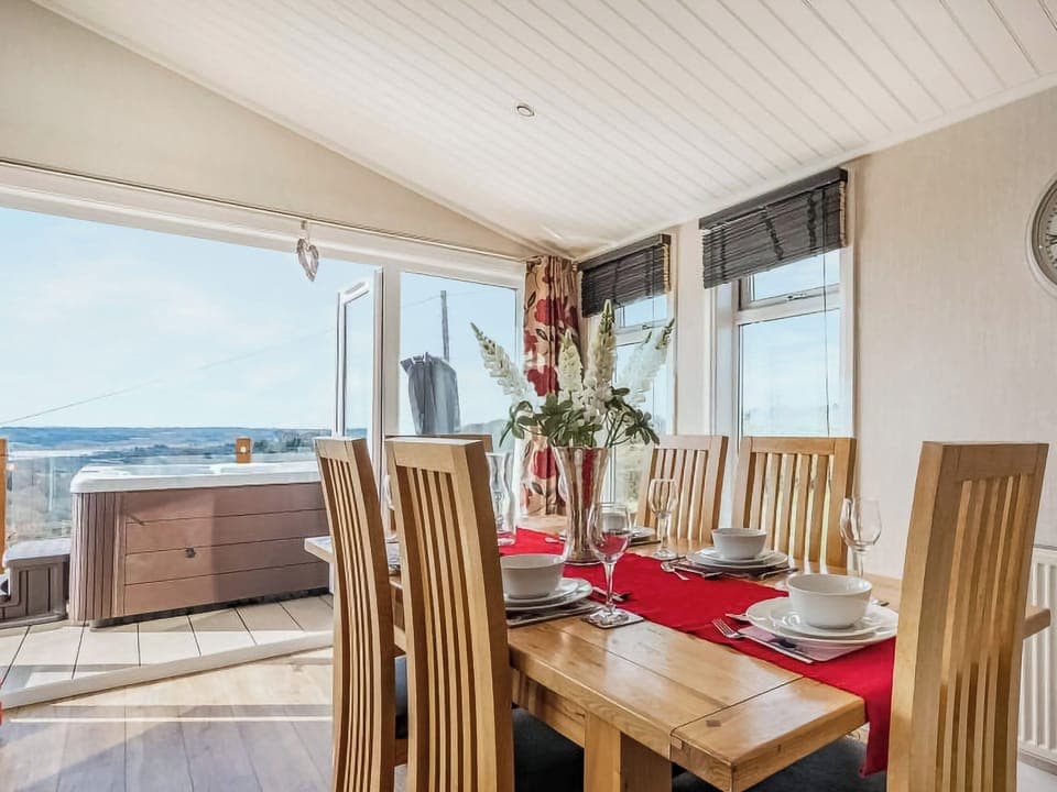 Open plan living space | Oakwood Lodge, Lochwinnoch