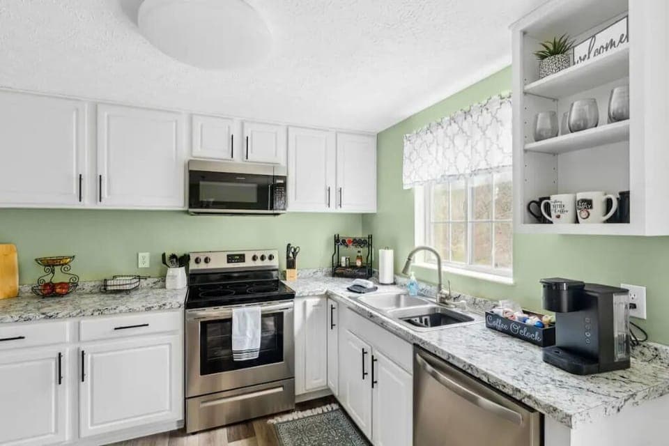 Help your self to coffee and snacks during your stay!