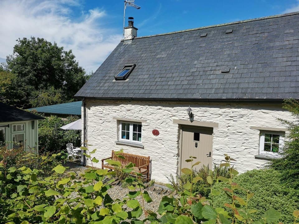 The area outside of Blaenfforest Granary