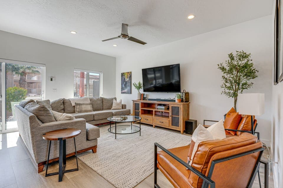 St. George Vacation Rental | 5BR | 4.5BA | 2,700 Sq Ft | Stairs Required