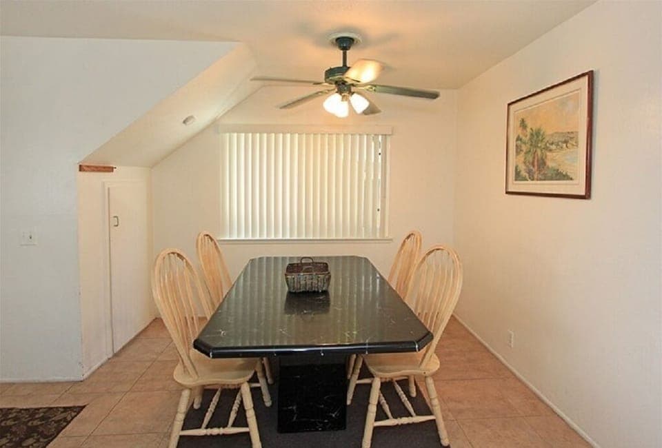 Unit A dining room