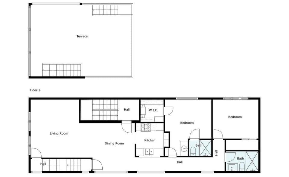 114 31st St. B Floorplan