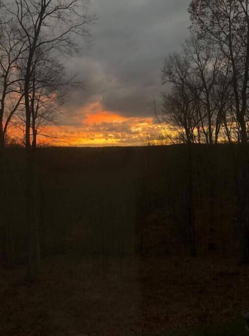 Sunset is a great time to relax with a glass of wine.