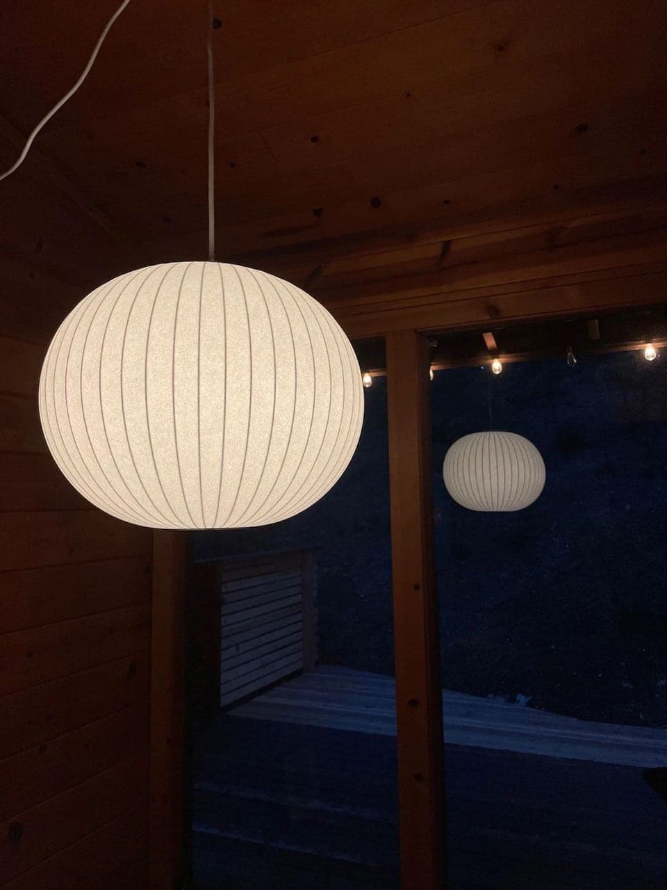 George Nelson iconic lamp
