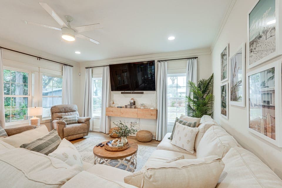 Panama City Beach Vacation Rental | 4BR | 2BA | 1,510 Sq Ft | 1 Step to Enter