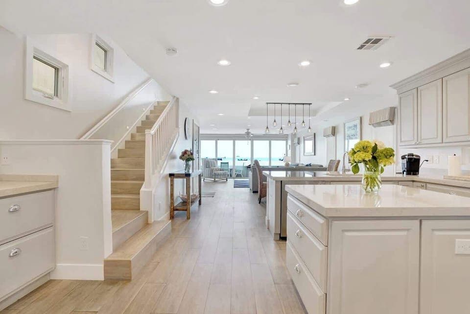 Entryway from the garage