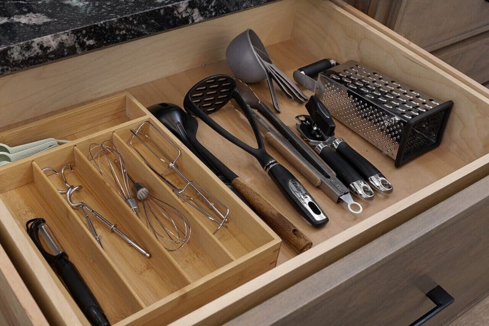 All the tools of the trade: our kitchen is a chef`s dream come true