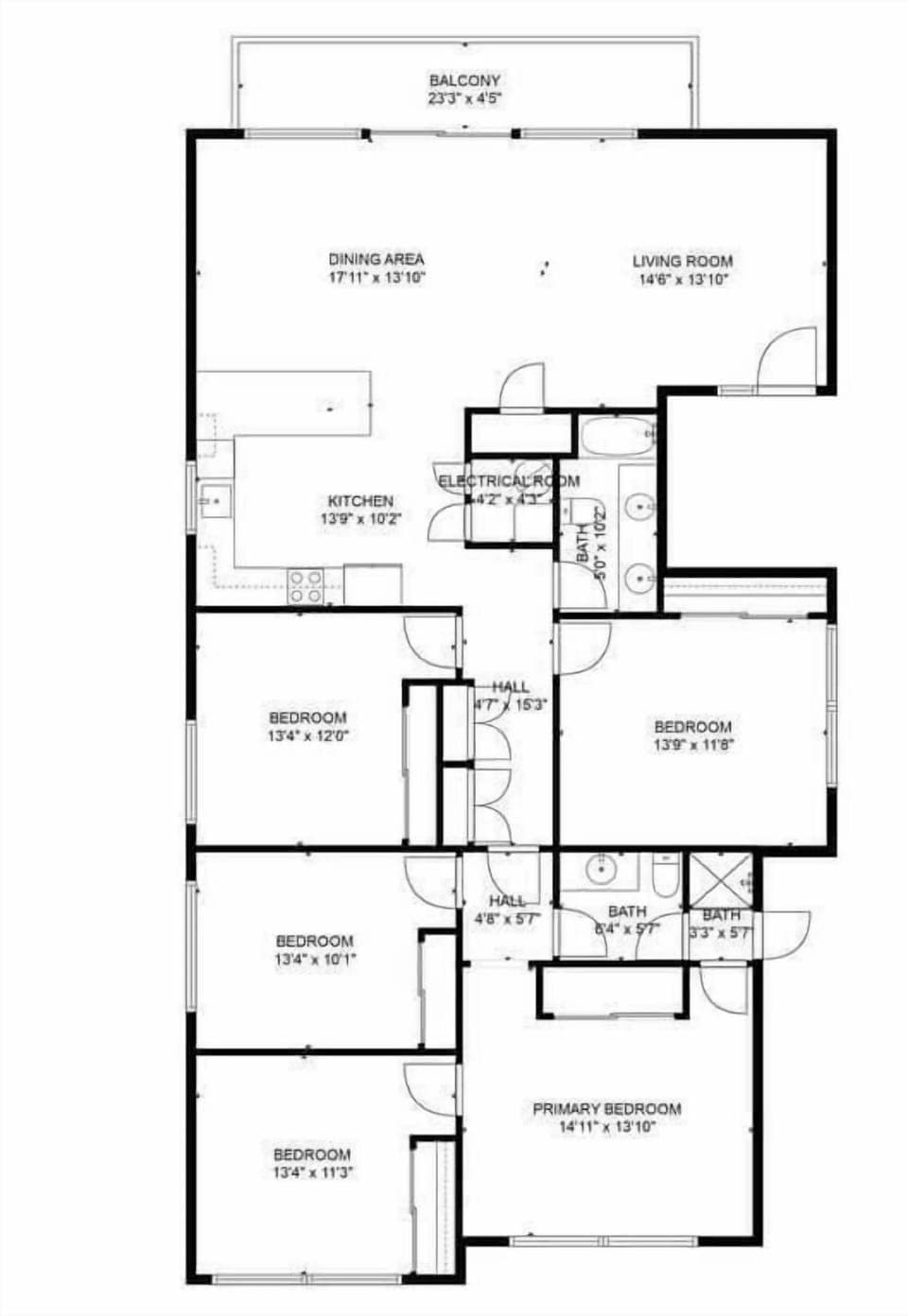 4804 Seashore B Floorplan