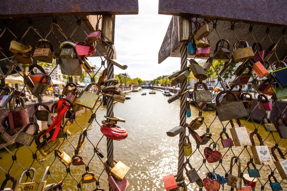 Seal your love on Breda’s lock bridge and admire the scenic canals, making it a memorable stop in Brabant.