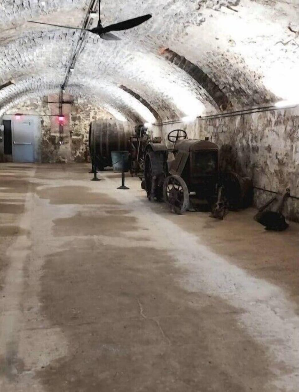 Underground Lonz winery museum