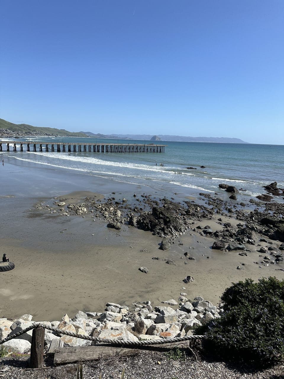 Just steps away to put your toes in the sand….