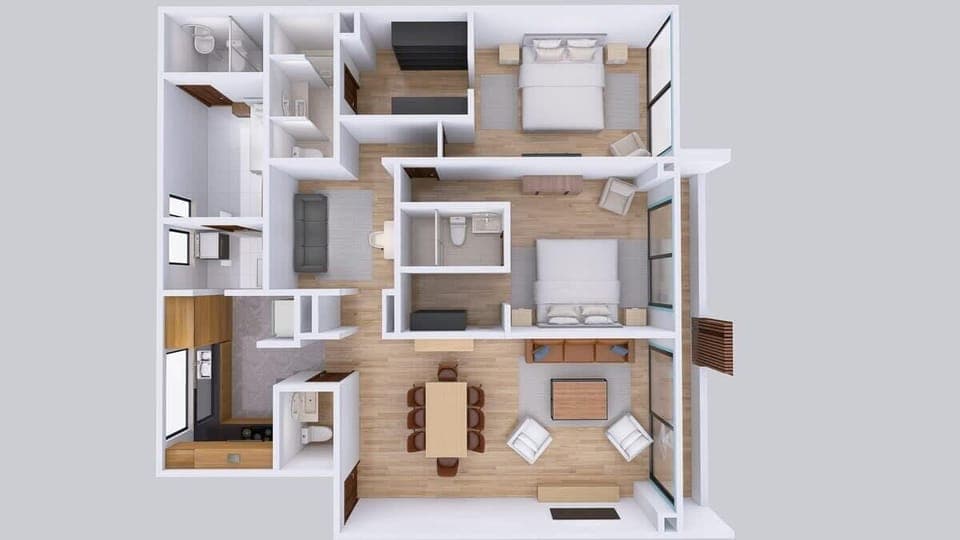 Navigate your stay with our layout guide.


