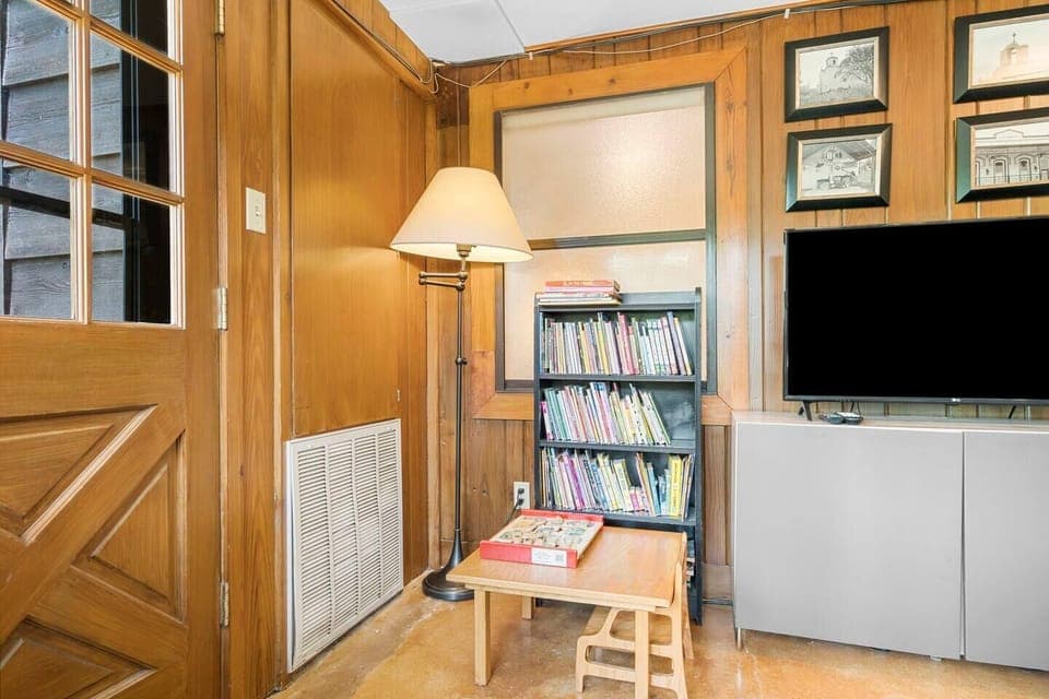 TV, movies and books for the kids.