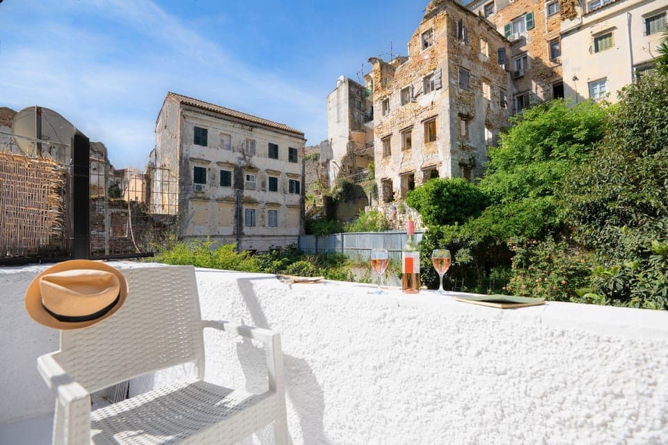 Perfect chill out spot on terrace