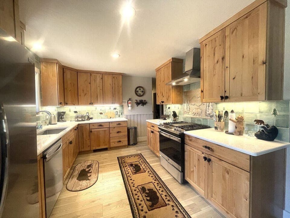 Recently remodelled kitchen