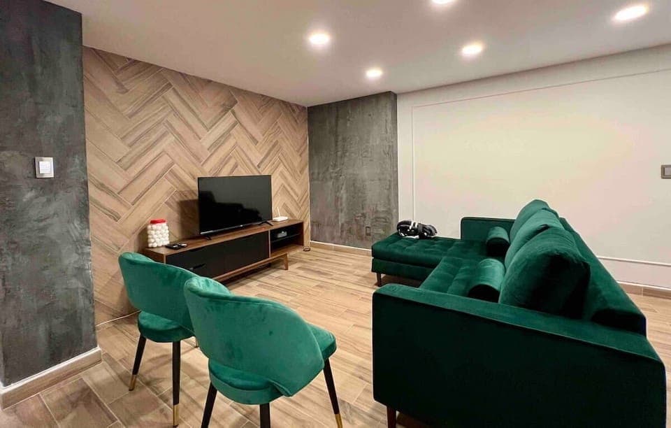 Enjoy relaxing moments in the comfortable living area.