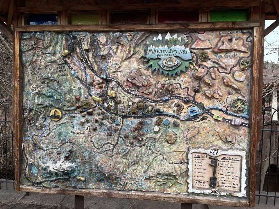 Manitou Springs 6.1 miles away is a must visit-great shops and restaurants! 