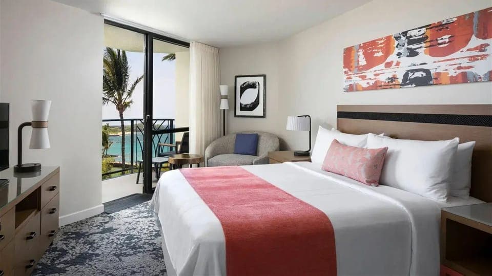  Oceanfront room example, please ask what views are available for your week. 