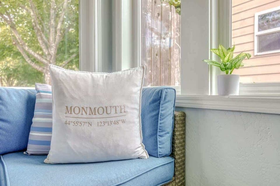 Settle into comfort with a touch of local charm. Enjoy your elevated stay in Monmouth! 