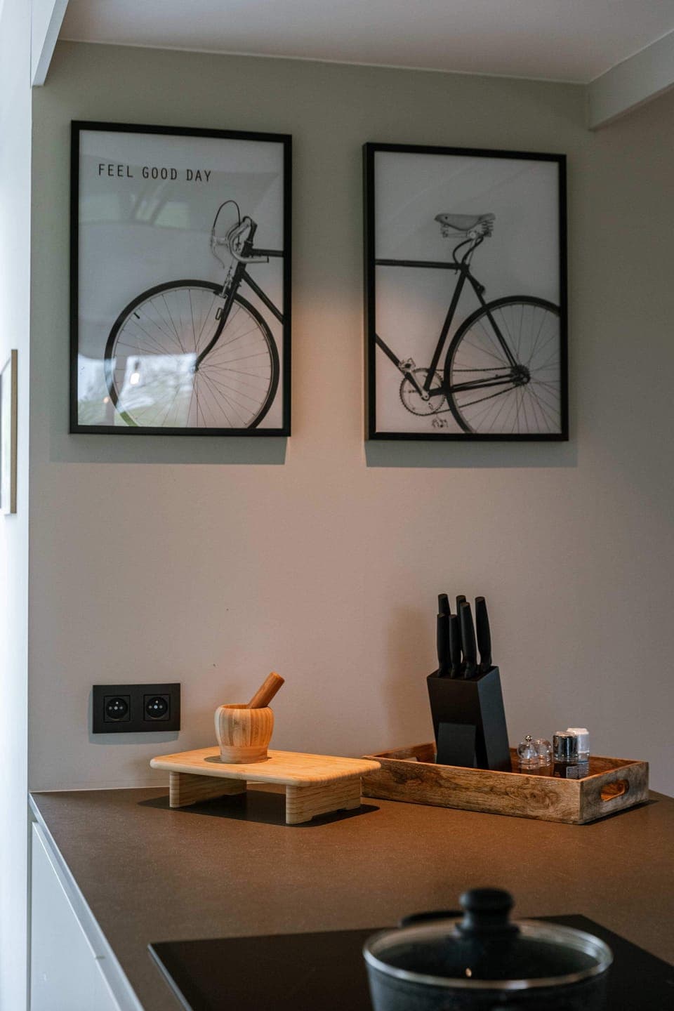 Newly renovated kitchen with beautiful views