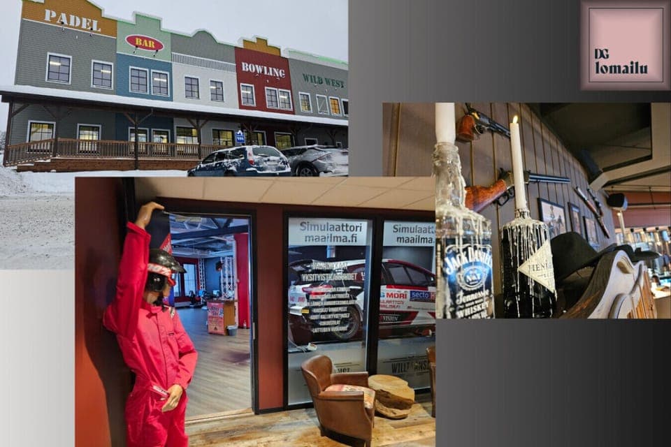 Wild west, keilailu, padel, simulaattorimaailma