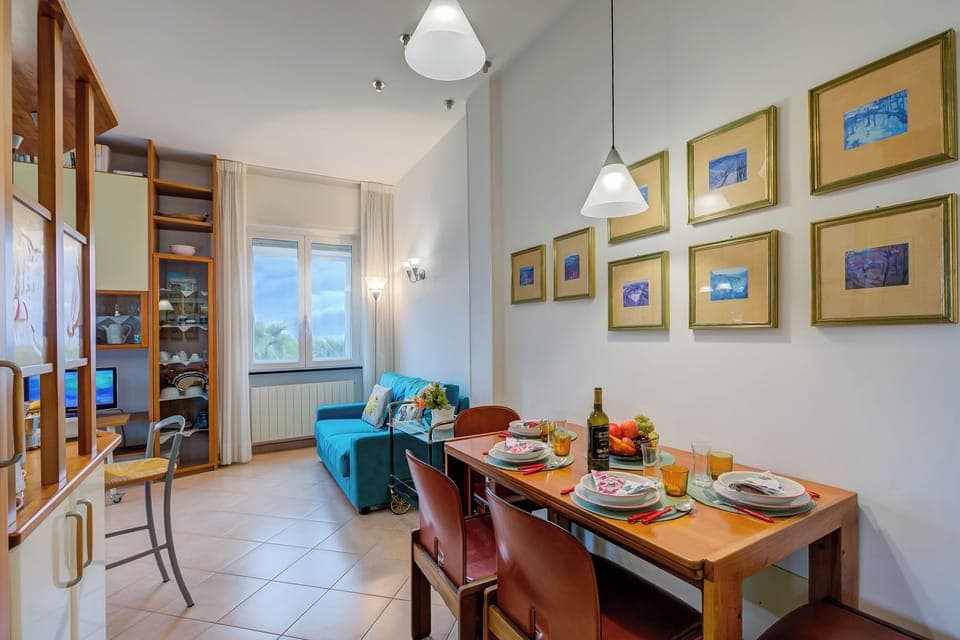 Living and dining room