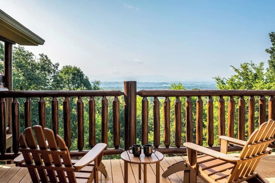 Step onto the balcony from your master suite and sip your morning coffee with this dreamy view.