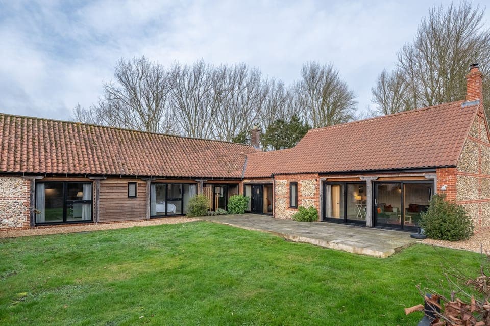 Raynham Breck, Tittleshall: A traditional farm building, now extended