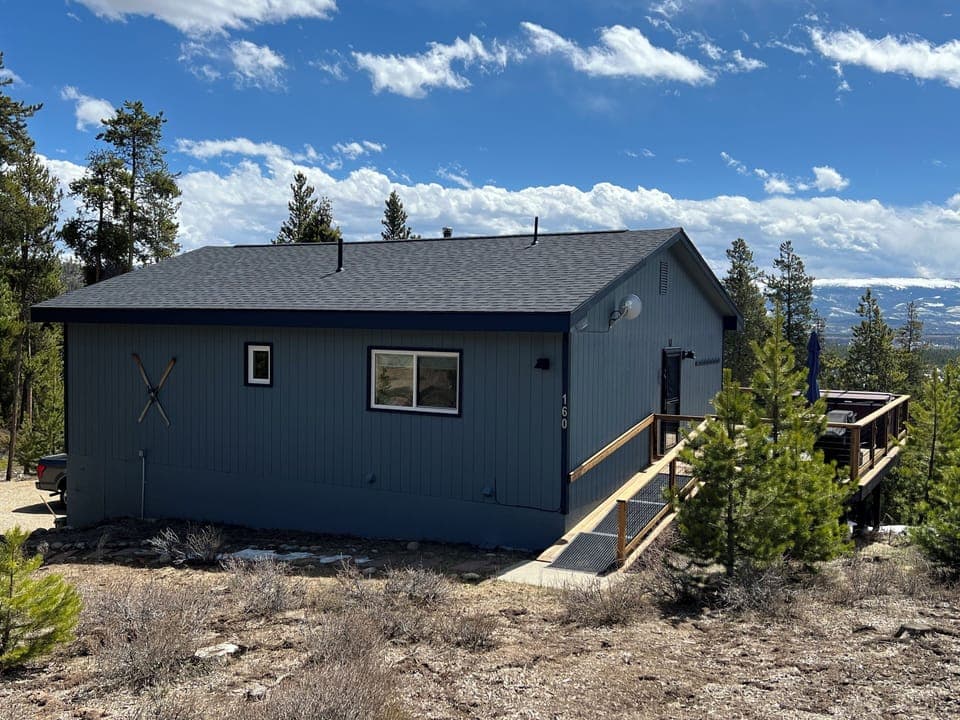New roof and windows