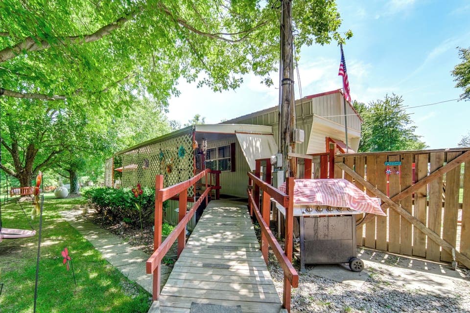 Andover Vacation Rental | 2BR | 1BA | Step-Free Access | 1,400 Sq Ft