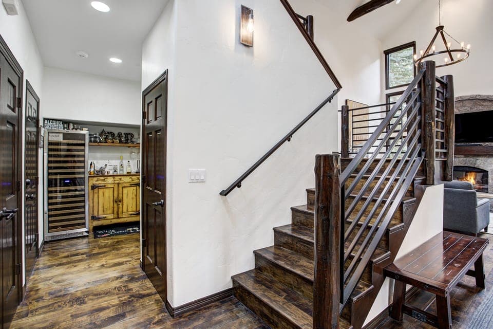 House, Staircase, Handrail, Indoors, Floor