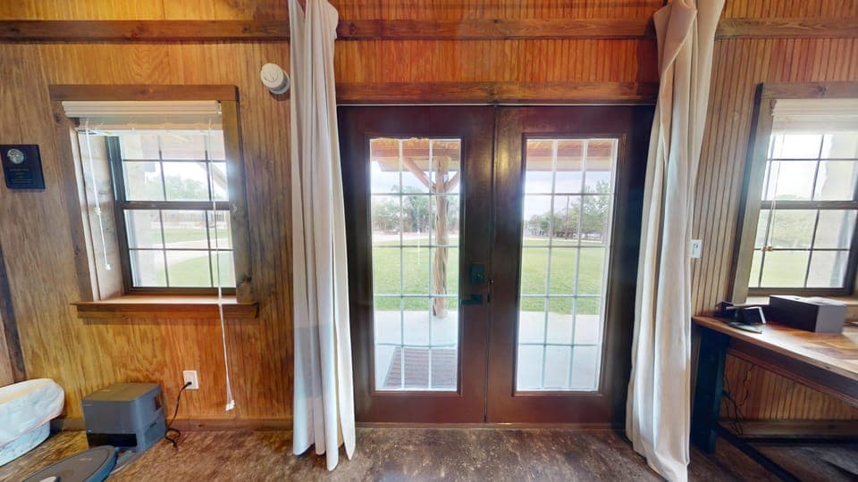 French Door Entry to Unit