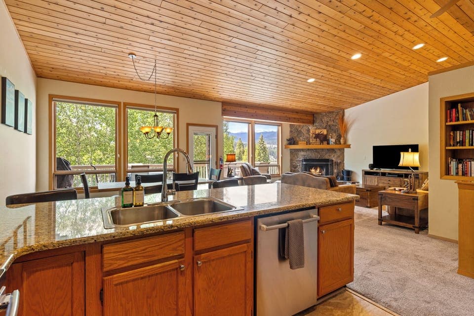 Open main floor plan