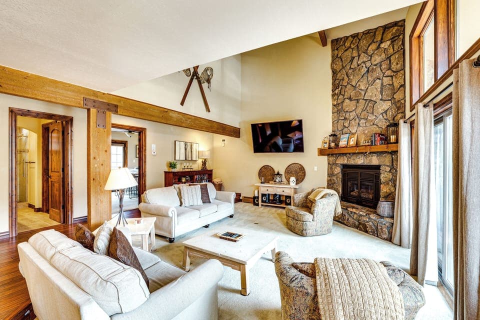 Keystone Vacation Rental | 3BR | 3BA | 2,496 Sq Ft | Stairs Required