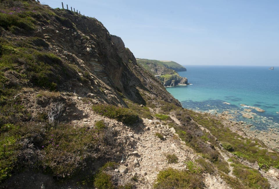 The Cornish coastline is filled with natural beauty