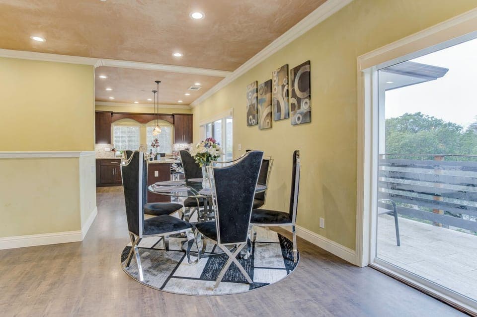 Upstairs Dining Area