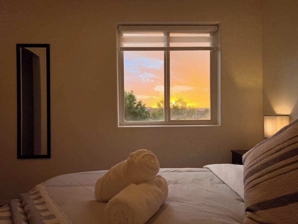 Unforgettable sunsets from bedroom 2.