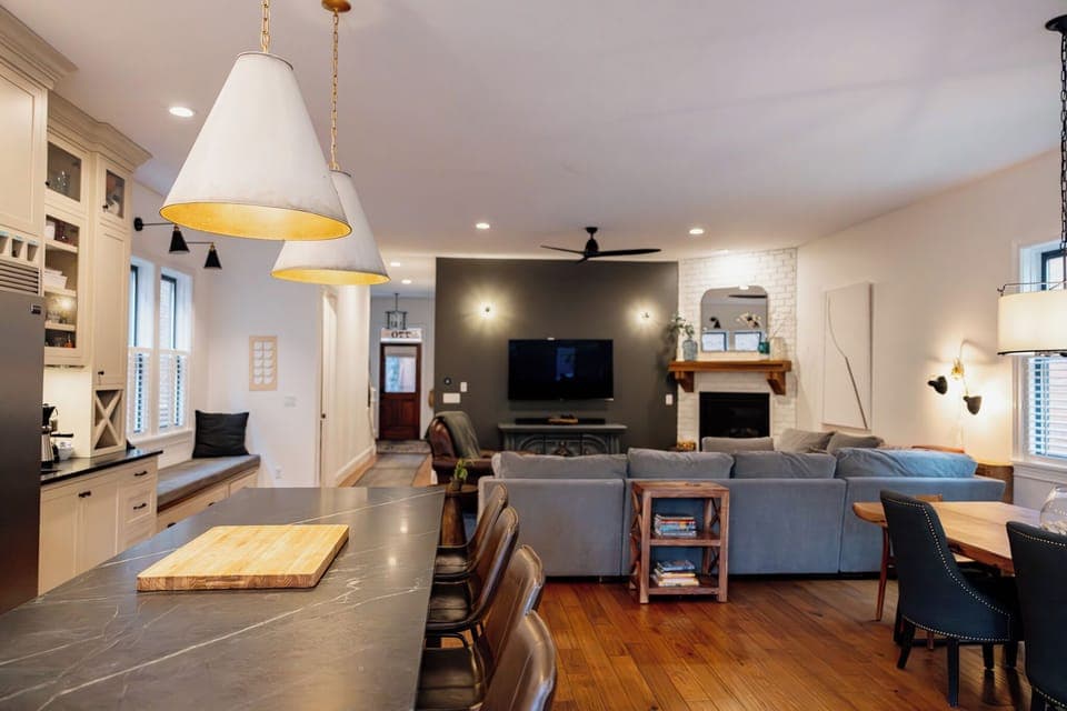 Ultra custom home on located on Italian Village's most beautiful street.