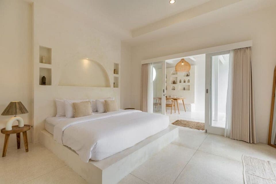 Get baby sleep in our king size bed