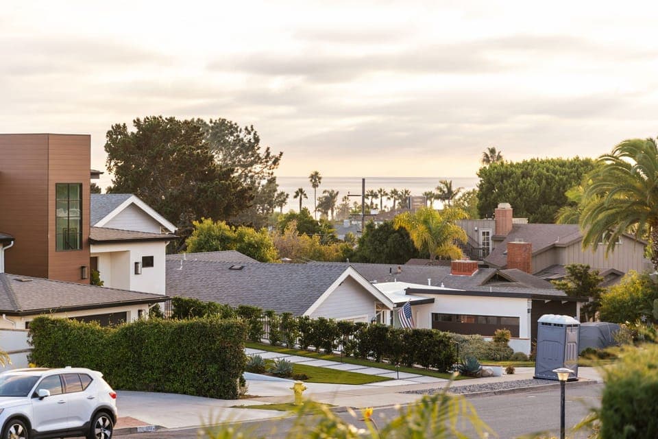 View of Pacific Ocean