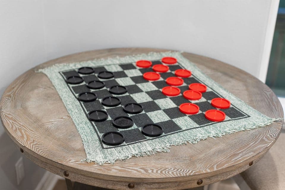 Checkers Table